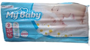 تصویر پوشک مای بیبی سایز 2 تا 6 