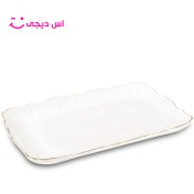 تصویر دیس مستطيل ريوان کوچک لمون کد 403S 