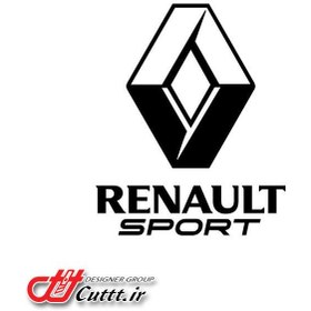 تصویر استیکر چسبی طرح RENAULT SPORT کد 10315 