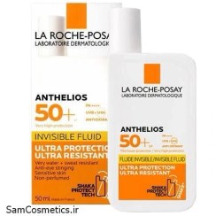 تصویر فلوئید ضد آفتاب لاروش پوزای رنگی حجم 50 میل la roche posay tinted sunscreen fluid SPF50