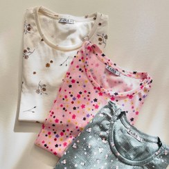 تصویر تیشرت کبریتی برند ز.ا.ر.ا فری سایز ۳۶ تا ۴۴ 