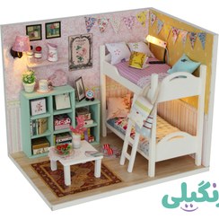 تصویر کیت ساختنی خانه مینیاتوری مدل Cheryl’s Room (کد M020) 