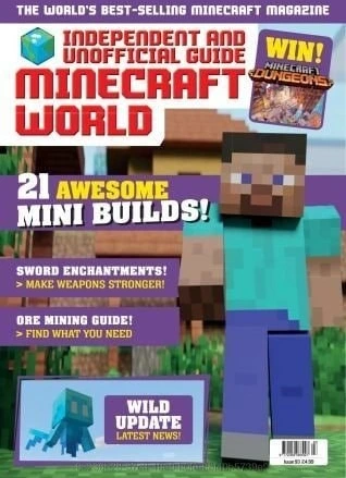 خرید و قیمت کتاب مجله انگلیسی ماین کرفت ورد Minecraft World - Issue 93 ...
