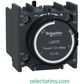 تصویر تایمر بادی 0/03-3 ON اشنایدر LADT0 Schneider Electric 