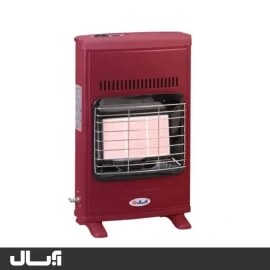 تصویر بخاری گازی آبسال مدل 437G قرمز Absal gas heater model 437G