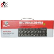 تصویر کیبورد ایکس پی پروداکت مدل 8000F باسیم Keyboard XP product 8000F wired