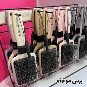 تصویر برس مو مارک دکتر مورنینگ - قهوه ای Dr. Morning brand hair brush