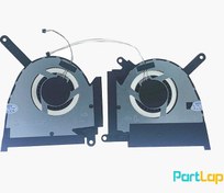 تصویر فن سی پی یو و گرافیک لپ تاپ ایسوس TUF Dash FX517 اورجینال 12 ولت 
