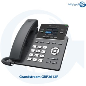 تصویر تلفن تحت شبکه گرنداستریم مدل GRP2612P با دو اکانت SIP ا Grandstream GRP2612P IP Phone Grandstream GRP2612P IP Phone