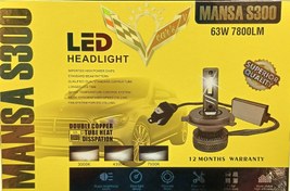 تصویر هدلایت مانسا پایه S300 H7 HEADLIGHT MANSA S300 H7