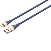 تصویر کابل USB به microUSB الدینیو مدل LS631 طول 1 متر چند رنگ کابل تبدیل