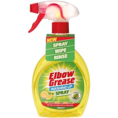 تصویر اسپری مایع ظرفشویی elbow grease حجم 500 میل ساخت انگلستان لیمویی 