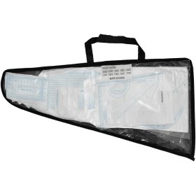 تصویر پک خط کش خیاطی ۱۰ تیکه 