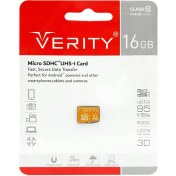 تصویر کارت حافظه 16 گیگ وریتی مدل VERITY U1 95MBs 633X 