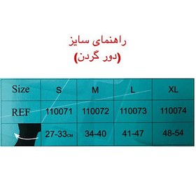 تصویر گردن بند طبی نیمه سخت آدور کد 110071 