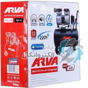 تصویر کمپروسور هوا 24 لیتری آروا مدل 5683 Arva 5683 Air Compressor