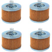 تصویر فیلتر روغن موتور سیکلت گومت مدل 150 مناسب برای باکسر بسته 4 عددی 