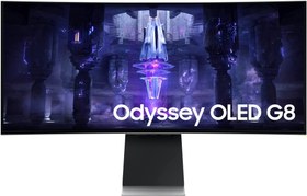 تصویر مانیتور 34 اینچ گیمینگ سامسونگ مدل Samsung Odyssey G8 G85SB 