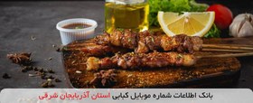 تصویر بانک اطلاعات شماره موبایل کبابی استان آذربایجان شرقی 