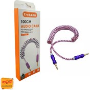 تصویر کابل فنری AUX DEKKIN DK-A09 