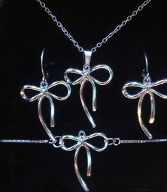 تصویر نیم ست استیل پاپیون کد1 