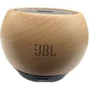 تصویر اسپیکر بلوتوثی مینی قابل حمل مدل MINI WOOD Portable mini bluetooth speaker MINI WOOD model