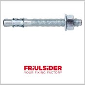 تصویر انکر بولت مکانیکی FRIULSIDER با پوشش M8x75, Zinc Plated 