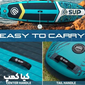 تصویر پدل برد برند E-SUP مدل caranium pink 