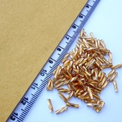 تصویر ملیله بلند پیچ طلایی کد 10 