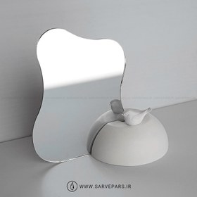 تصویر آینه رومیزی بزرگ 