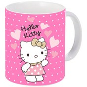 تصویر ماگ طرح کیتی Hello Kitty کد 218 جنس ماگ خارجی می باشد