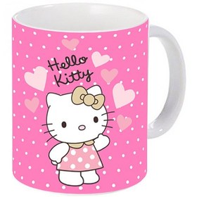 تصویر ماگ طرح کیتی Hello Kitty کد 218 جنس ماگ خارجی می باشد