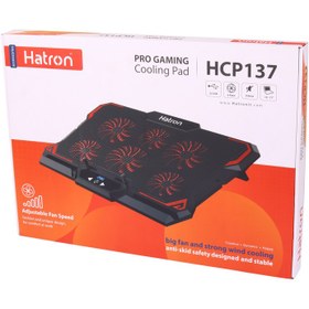 تصویر خنک کننده لپ تاپ HCP137 هترون ا Hatron HCP137 Coolpad Hatron HCP137 Coolpad