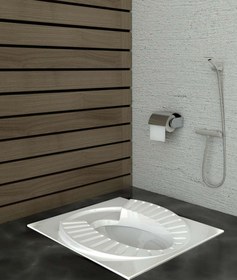 تصویر توالت زمینی پلاتوس گلسار 