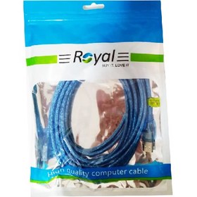 تصویر کابل افزایش طول Royal USB 5m ا Royal 5m Male to USB Female Cable Royal 5m Male to USB Female Cable