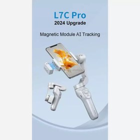 تصویر گیمبال و لرزش گیر موبایل مدل L7Cpro - اصلی Plus 3 Axis Foldable Gimbal