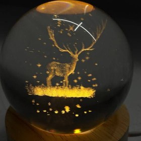 تصویر گوی طرح گوزن 