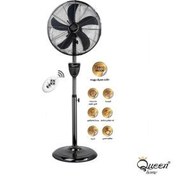 تصویر پنکه ایستاده کویین هوم مدل QH-6680 با ریموت و ۵ پره 