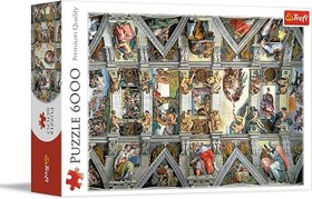 تصویر Puzzle "6000 pcs" "Sistine Chapel Ceiling, Rome 