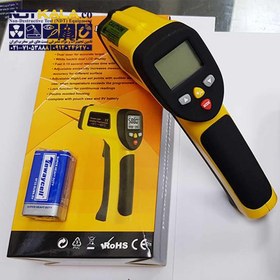 تصویر دماسنج لیزری صنعتی 1500 درجه بنتک مدل BENETCH GM1500 Infrared Thermometer WINTACT WT323E