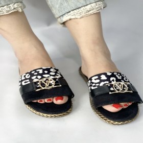 تصویر صندل مخمل LV زنانه 