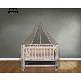 تصویر گهواره چوبی نوزاد ایسیز 