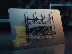 تصویر کارت ویزیت داربست فلزی 