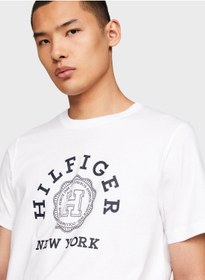 تصویر تی‌شرت با لوگوی سکه برند Tommy Hilfiger Coin Logo T-Shirt