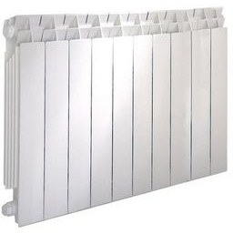 تصویر رادیاتور ایران رادیاتور مدل سولار 500  10 پره ای ا IranRadiator solar500 IranRadiator solar500