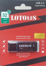 تصویر فلش مموری لوتوس مدل Lotous L812 usb 3.2 ظرفیت 32 گیگابایت Lotous L812 usb3.2 Flash Memory USB 3.0 32GB