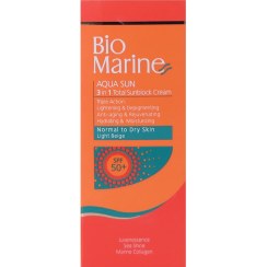 تصویر کرم ضدآفتاب رنگی SPF 50 بايو مارين مخصوص پوست معمولي و خشک 50 میلی لیتر Bio Marine Sun Cream SPF50 for Dry and normal Skin 50 ml