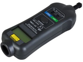 تصویر تاکومتر نوری و مکانیکی لوترون مدل LUTRON DT1236L LASER PHOTO/CONTACT TACHOMETER LUTRON DT-1236L