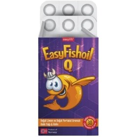 تصویر پاستیل جویدنی روغن ماهی EasyFishoil Q تعداد 30 عددی 