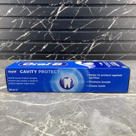 تصویر خمیر دندان اورال بی مدل Cavity Protection حجم 100 میلی لیتر Oral B Toothpaste Cavity Protection 100ml